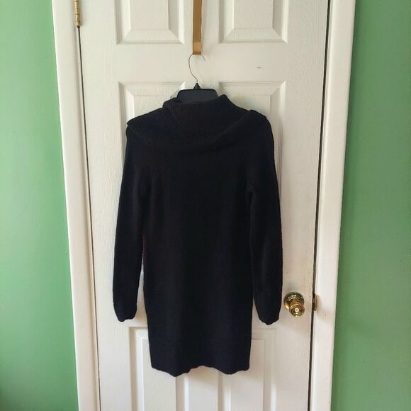 Red and Black Candie's Sweater Dress Medium Y2K Valentine's Day Top - Picture 2 of 4